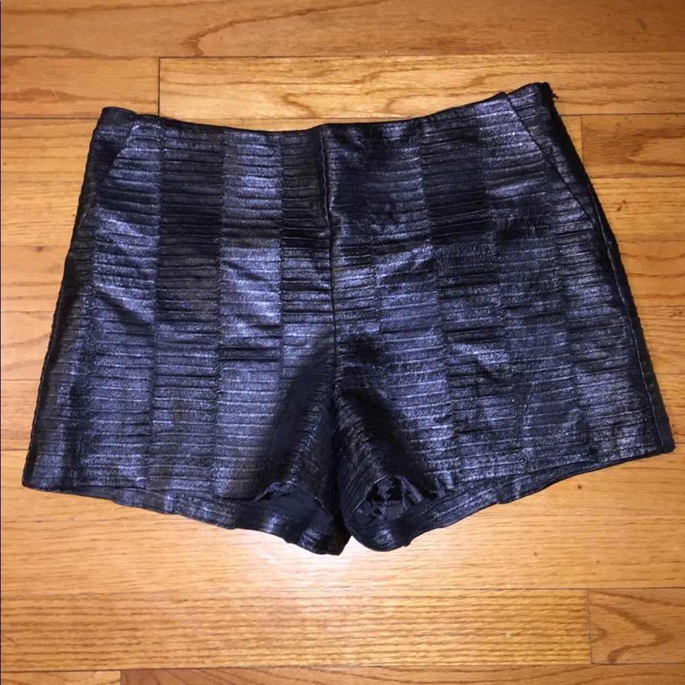 Forever 21- Faux Leather Shorts